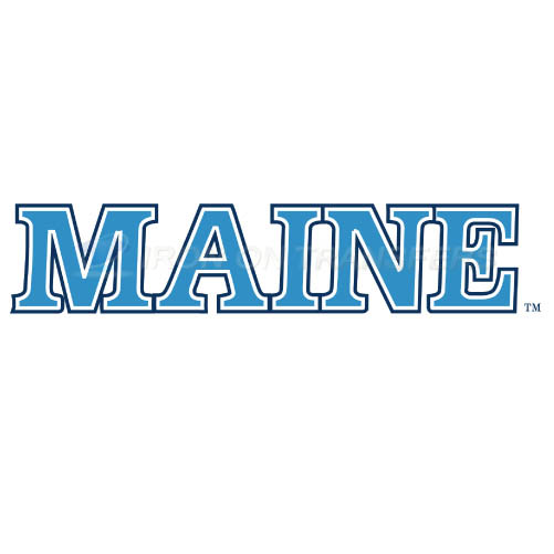 Maine Black Bears Logo T-shirts Iron On Transfers N4937 - Click Image to Close